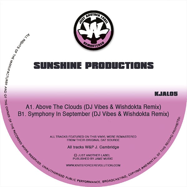 Sunshine Production - Above The Cloud (Remixes)
