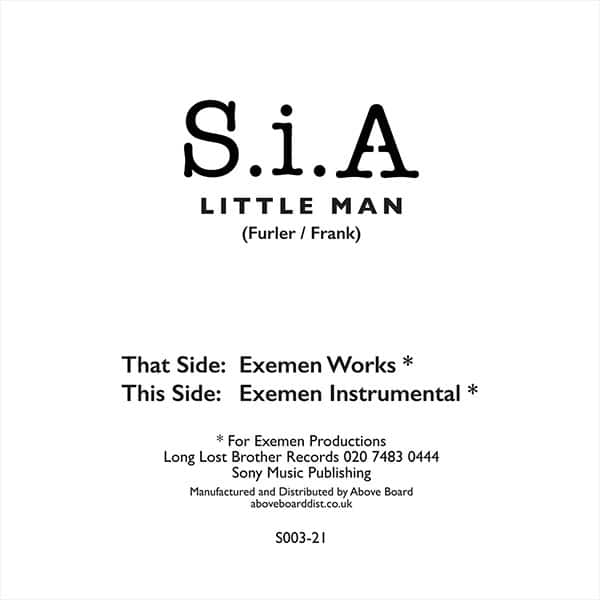 S.I.A - Little Man (Exemen Works)