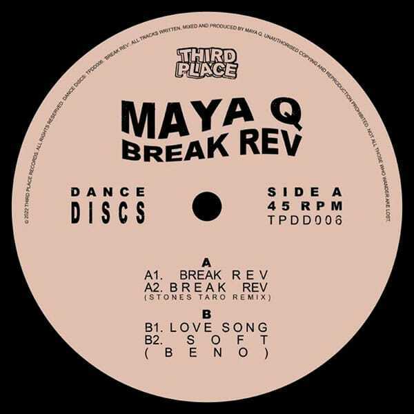 Maya Q - Break Rev