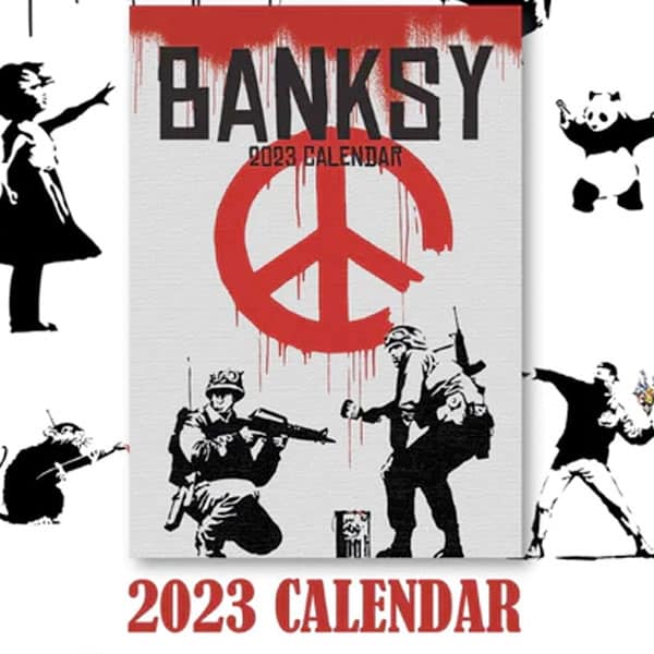 Banksy 2023 Unofficial Calendario