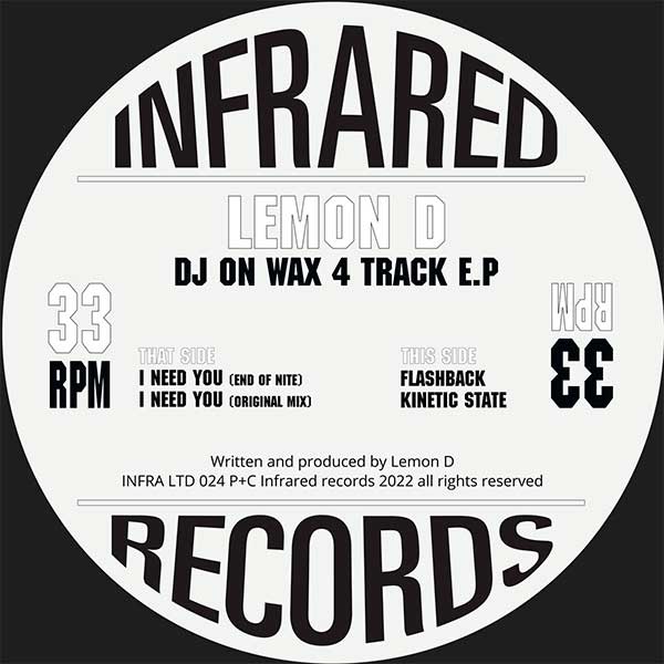 Lemon D – DJ On Wax 4 Track E.P