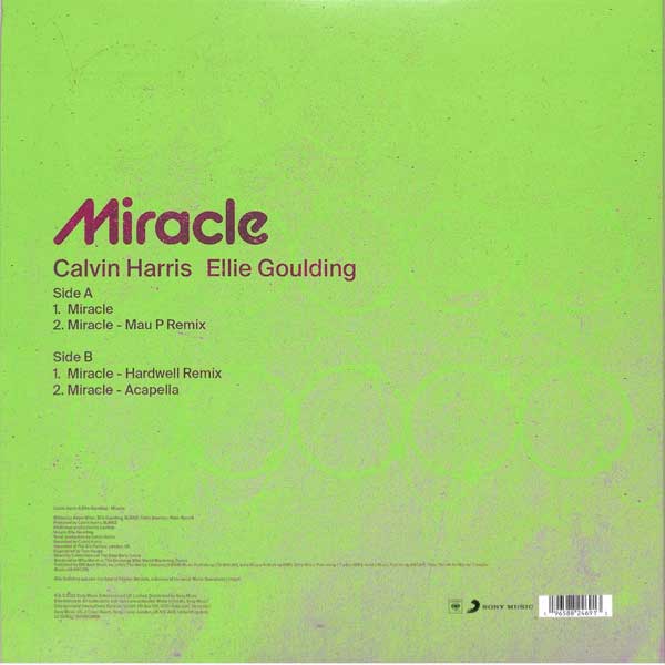 Calvin Harris feat Ellie Goulding – Miracle