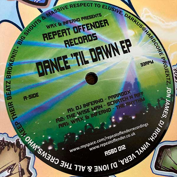 DJ Inferno / The Wise Man / Wax - Dance Till Dawn EP
