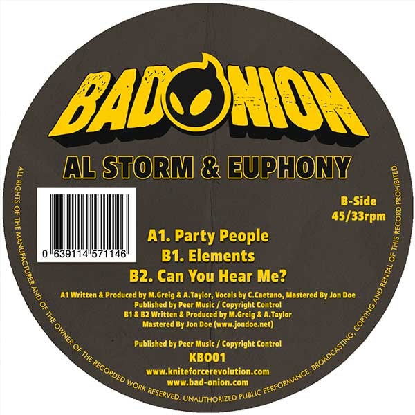Al Storm & Euphony - Party People EP